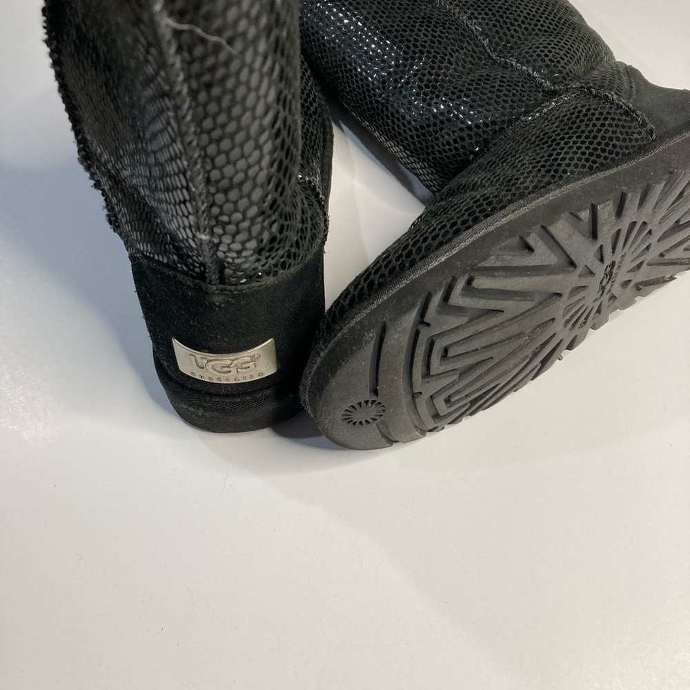 UGG Black Sequin Winter Boots